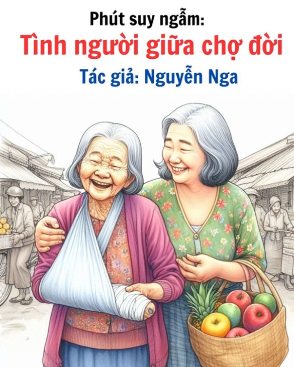 phút suy ngẫm thú vị tình người giữa chợ đời tác giả Nguyễn Nga